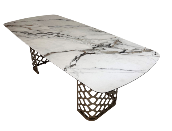 Стол обеденный Caviar (220) керамика матовая, светлая от интернет-магазина IDODOM.RU