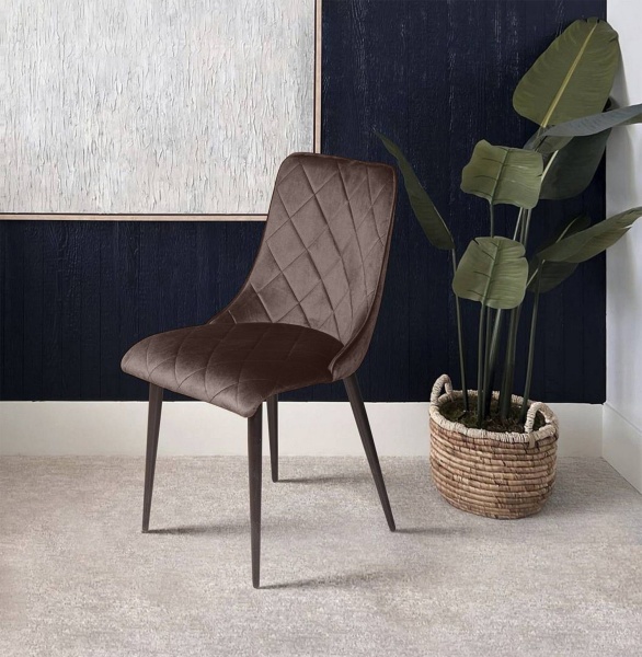 Стул Patrik, бархат антрацит 14 от интернет-магазина IDODOM.RU