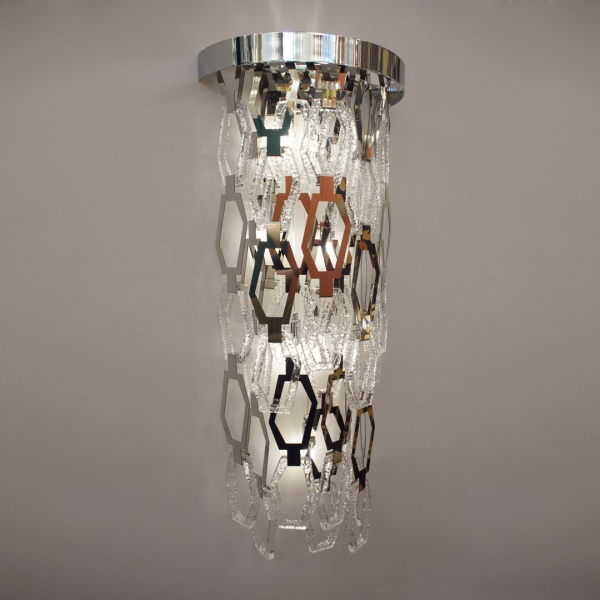 Бра Cloyd CHEOPS W7 / выс. 81 см - хром (арт.20163) от интернет-магазина IDODOM.RU