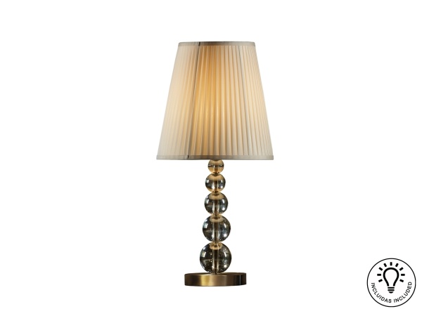 Настольная лампа Mercury шампань большая от интернет-магазина IDODOM.RU