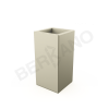 Кашпо Cubric 40*80 DB Bone коричневого цвета