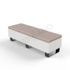 Скамейка Brick 180 Snow White, Cappuccino