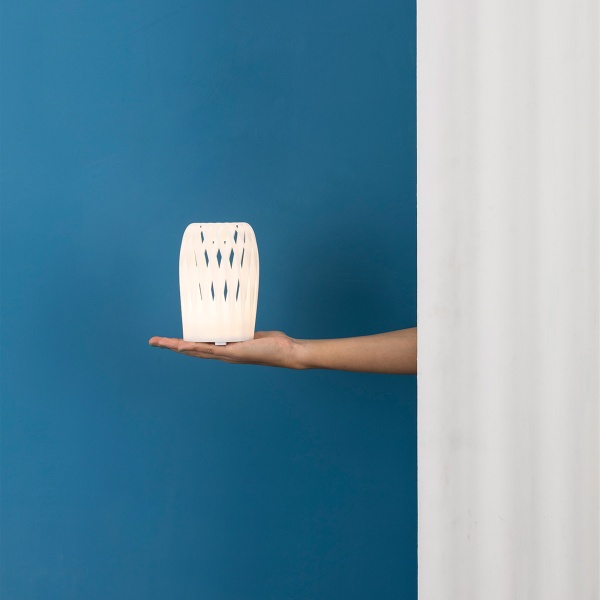 Белый переносной светильник Roseta LED 1W 3000K от интернет-магазина IDODOM.RU