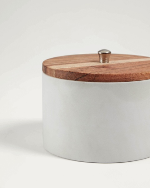 Karla контейнер для ванной комнаты белый большой от интернет-магазина IDODOM.RU