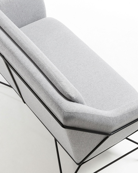 Диван Brida серый 128 см от интернет-магазина IDODOM.RU