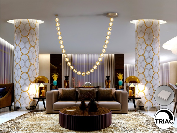 Люстра Zaria II 29L- бронзовый/золотой DIM от интернет-магазина IDODOM.RU