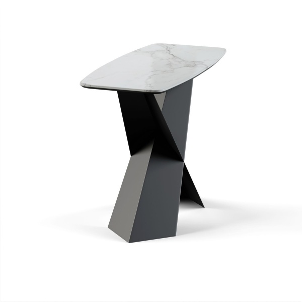 Консоль Tyler 100 керамика глянцевая, белая от интернет-магазина IDODOM.RU