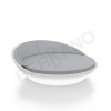 Шезлонг Riviera Snow White Light, Gray