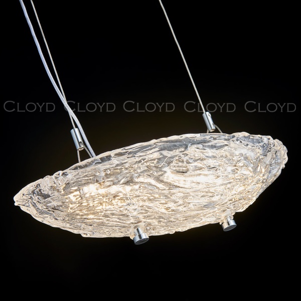 Подвесной светильник Cloyd GREES P1 / шир. 30 см - up - хром (арт.11567) от интернет-магазина IDODOM.RU