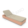 Шезлонг Grace Terracotta, Bone Brown