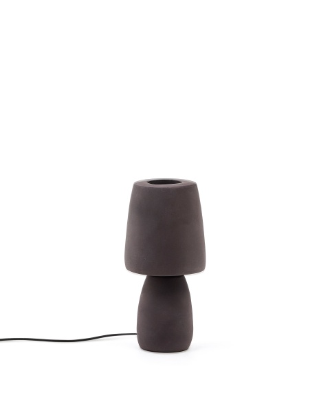 Tandy Настольная лампа из терракоты в коричневом цвете от интернет-магазина IDODOM.RU