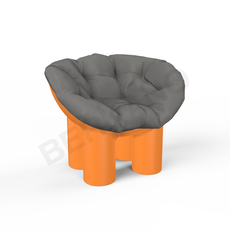 Кресло SLON Kids Orange, Graphite
