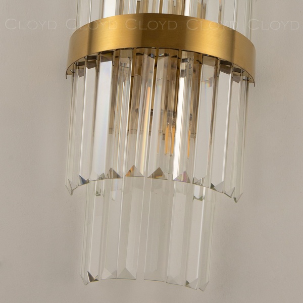 Бра Cloyd BROTIGAN-B W2 / выс. 55 см - латунь (арт.20205) от интернет-магазина IDODOM.RU