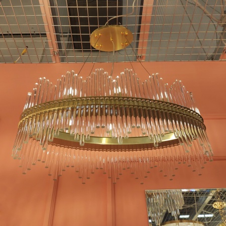 Люстра Cloyd HAYDN C8 / шир. 65 см - золото (арт.10339) от интернет-магазина IDODOM.RU