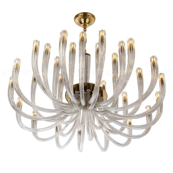 Люстра Cloyd AEDA C32 / Ø90 см - золото (арт.11663) от интернет-магазина IDODOM.RU