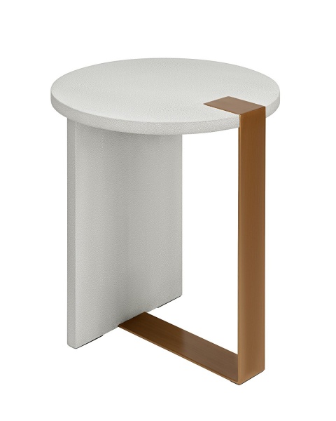 Серый приставной столик “Дидье” от интернет-магазина IDODOM.RU