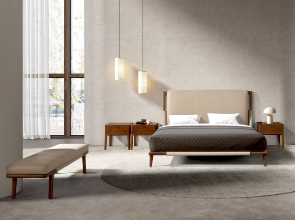 Банкетка 5179 из экокожи цвета норки от интернет-магазина IDODOM.RU