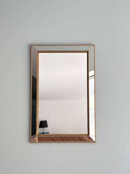 Зеркало Miriada mini gold от интернет-магазина IDODOM.RU