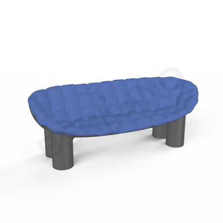 Диван SLON Coal Black, Navy