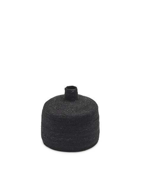 Ваза Salinas из натуральных волокон с натуральной отделкой 20 см от интернет-магазина IDODOM.RU