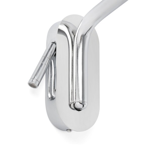 Бра с ридером правый Eterna хром/черный от интернет-магазина IDODOM.RU