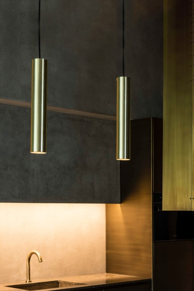 Люстра Stan сатиновое золото от интернет-магазина IDODOM.RU