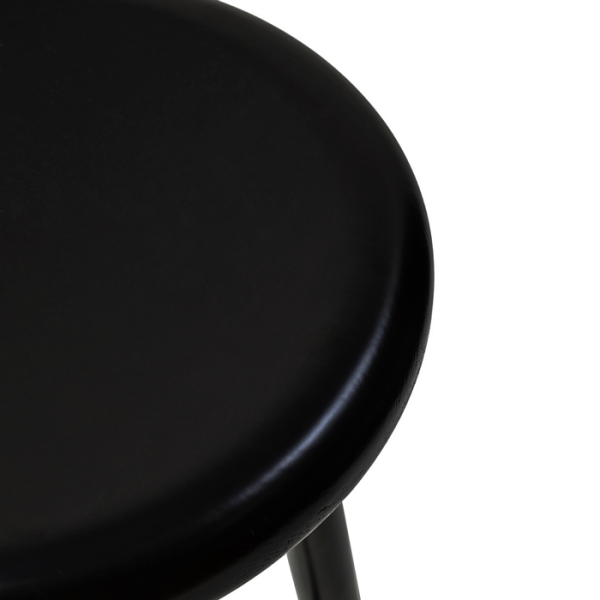 Стул полубарный BJORN, бук натуральный (эмаль черная) от интернет-магазина IDODOM.RU