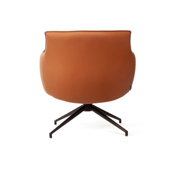 Лаунж кресло Sofia, экокожа терракот от интернет-магазина IDODOM.RU