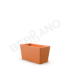 Кашпо Trapezio 42H DB Orange