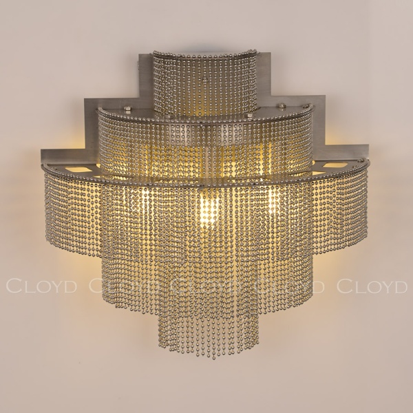 Бра Cloyd ONASSIS W3 / выс. 27 см - хром (арт.20371) от интернет-магазина IDODOM.RU