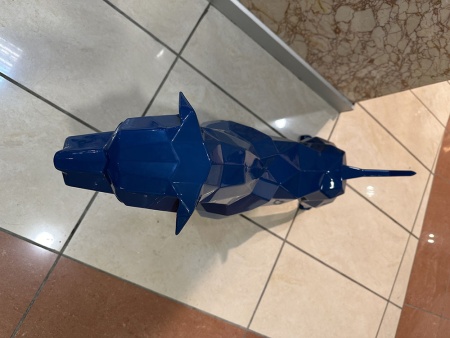 Питбуль(Геймдог).   Финиш: окрашивание по каталогу цветов Rall. Цвет Синий. от интернет-магазина IDODOM.RU