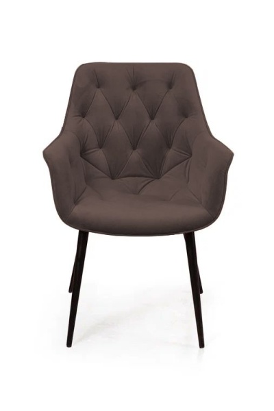 Стул Archi, бархат антрацит 14, опора конус от интернет-магазина IDODOM.RU