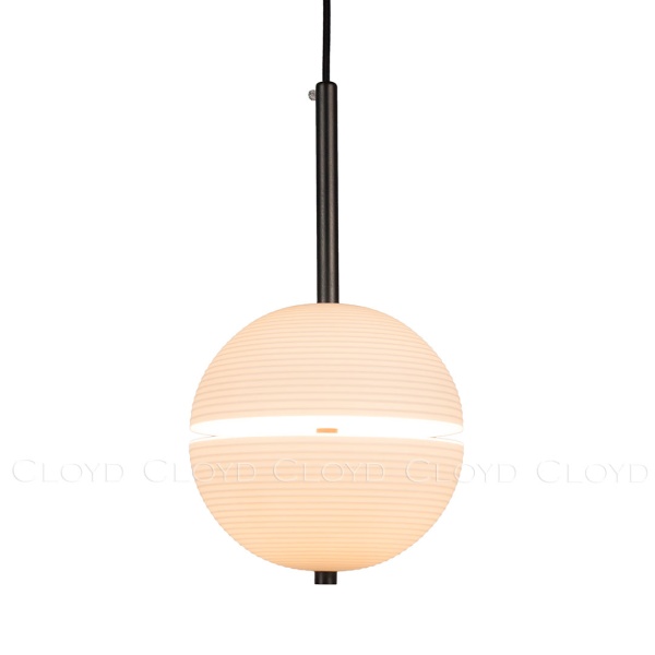 Подвесной светильник Cloyd COSMORA P1 / выс. 32 см - керамика - черный (арт.12503) от интернет-магазина IDODOM.RU