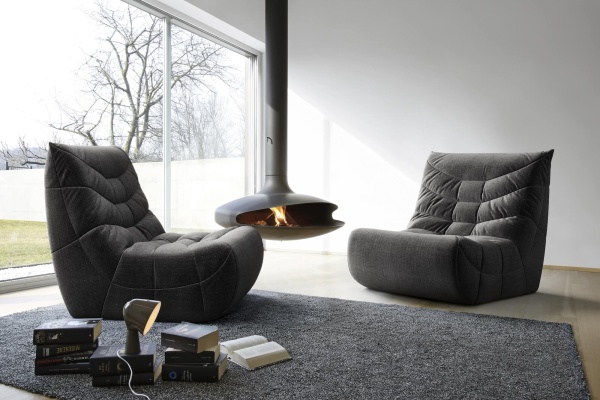 Бескаркасное кресло Смайл - Эконом микровелюр