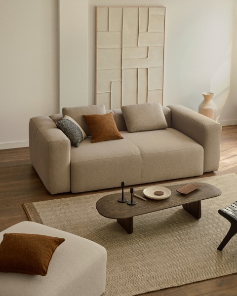 Ковер из бежевой шерсти Nifelia, 200 x 300 от интернет-магазина IDODOM.RU