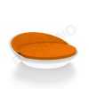 Шезлонг Riviera Snow White Light, Orange