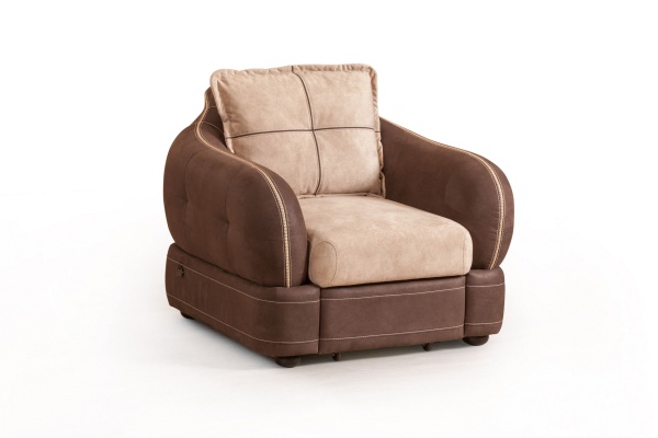 Napoli (Неаполь) кресло с ящиком, замша от интернет-магазина IDODOM.RU