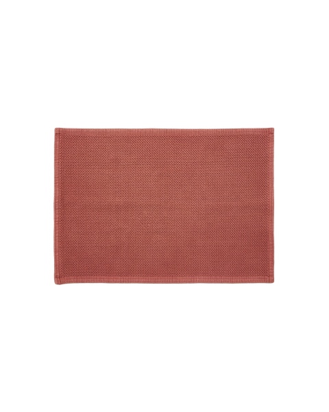 Коврик для ванной Erona из хлопка терракотовый 50 x 70 см от интернет-магазина IDODOM.RU