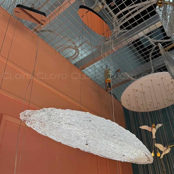 Люстра Cloyd GREES C1 / шир. 90 см - down - хром (арт.11569) от интернет-магазина IDODOM.RU