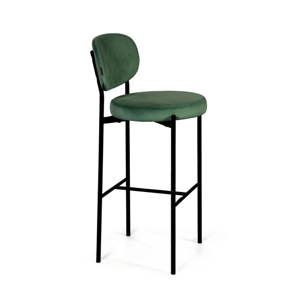 Стул барный Mason, бархат зеленый 19 от интернет-магазина IDODOM.RU