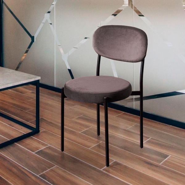 Стул Mason, бархат антрацит 14 от интернет-магазина IDODOM.RU