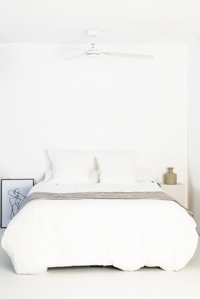 Потолочный вентилятор Punt белый от интернет-магазина IDODOM.RU