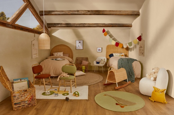 Xuliana Набор из 2-х корзин из натурального волокна с натуральной отделкой от интернет-магазина IDODOM.RU