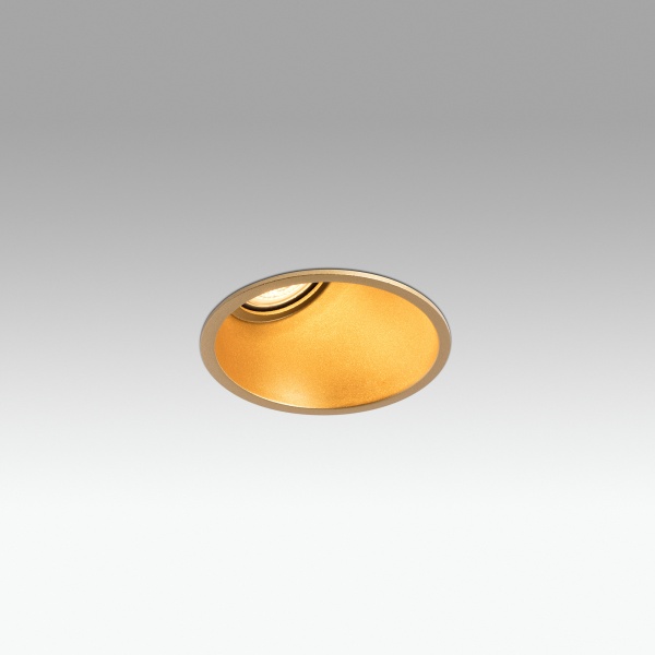 Встраиваемый светильник Fresh золотой GU10 от интернет-магазина IDODOM.RU