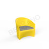 Кресло Oasis Yellow, Light grey