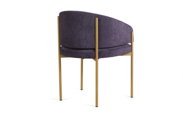 Стул Nicol, мех Plush 16 mistic  / опоры шампань от интернет-магазина IDODOM.RU