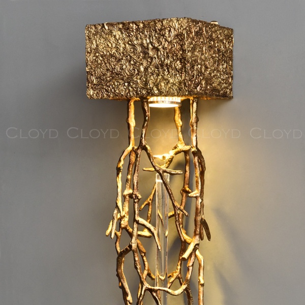 Бра Cloyd SALAZAR W1 / выс. 85 см - латунь (арт.20298) от интернет-магазина IDODOM.RU