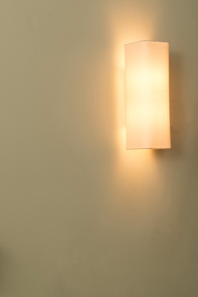 Бра квадратное Cotton-2 бежевое от интернет-магазина IDODOM.RU