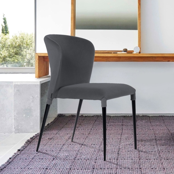 Стул Albert (Альберт), бархат 03 от интернет-магазина IDODOM.RU