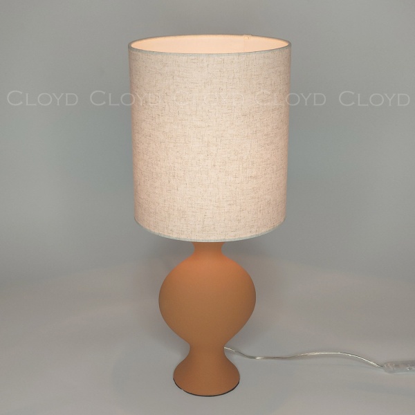 Настольная лампа Cloyd GARGANTUA-B T1 / выс. 59 см- красно-коричн. керамика (арт.30145) от интернет-магазина IDODOM.RU